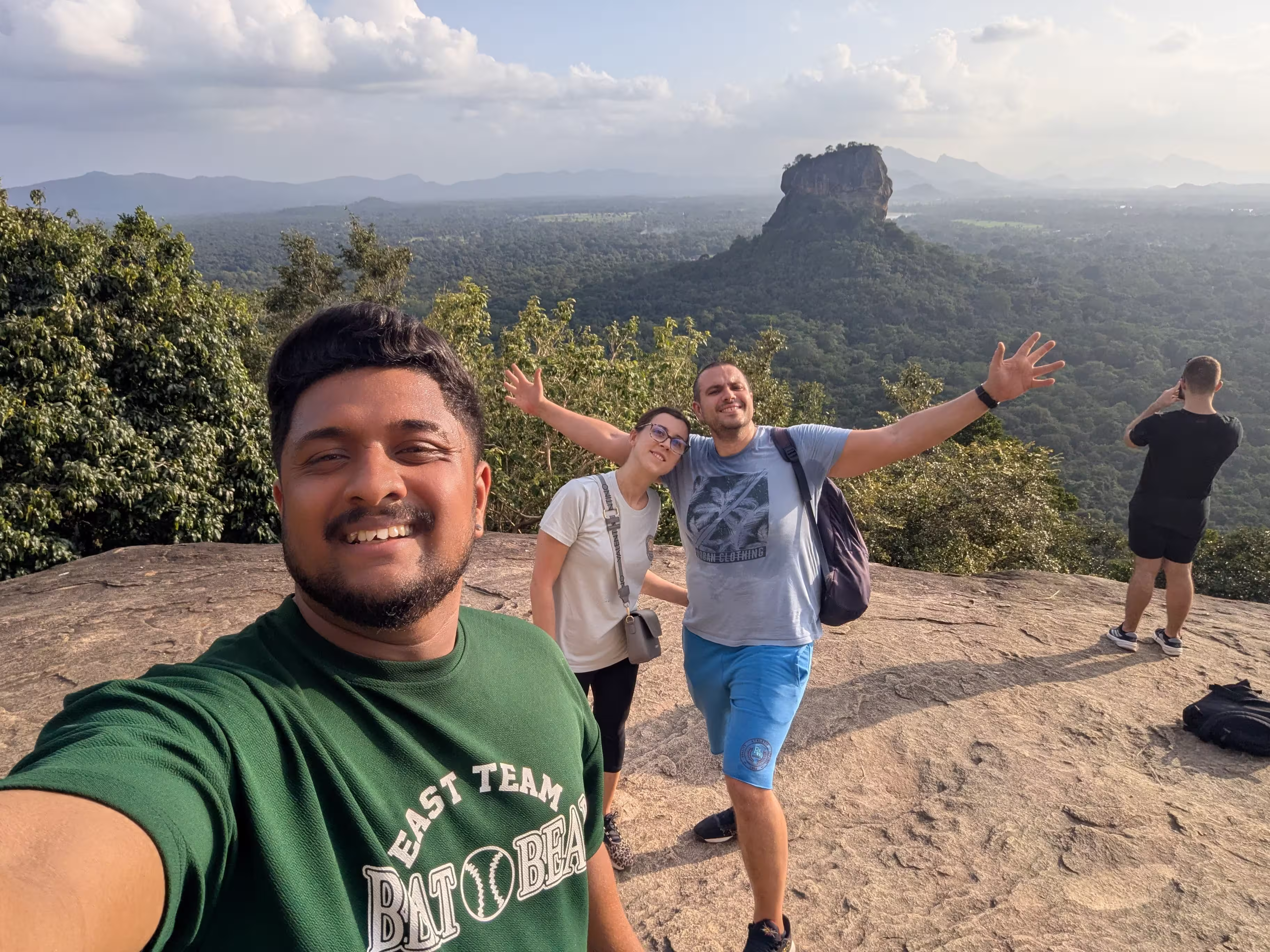 View of Sigiriya from Pidurangala